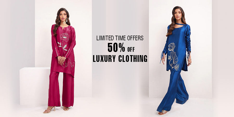 Limited Time Offers: 50% Off Luxury Clothing