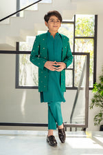 Jade Green prince coat kids