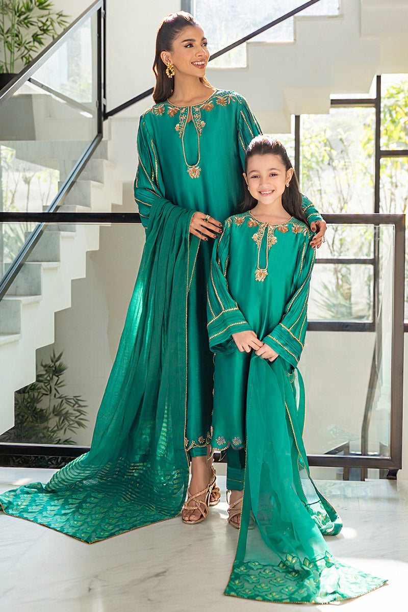 Emerald Green Combo | Best Pakistani Women Dresses for You XXL / 11-12 Years Emerald Green Combo | Best Pakistani Women Dresses for You XXL / 11-12 Years