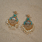 champagne Turquoise earrings