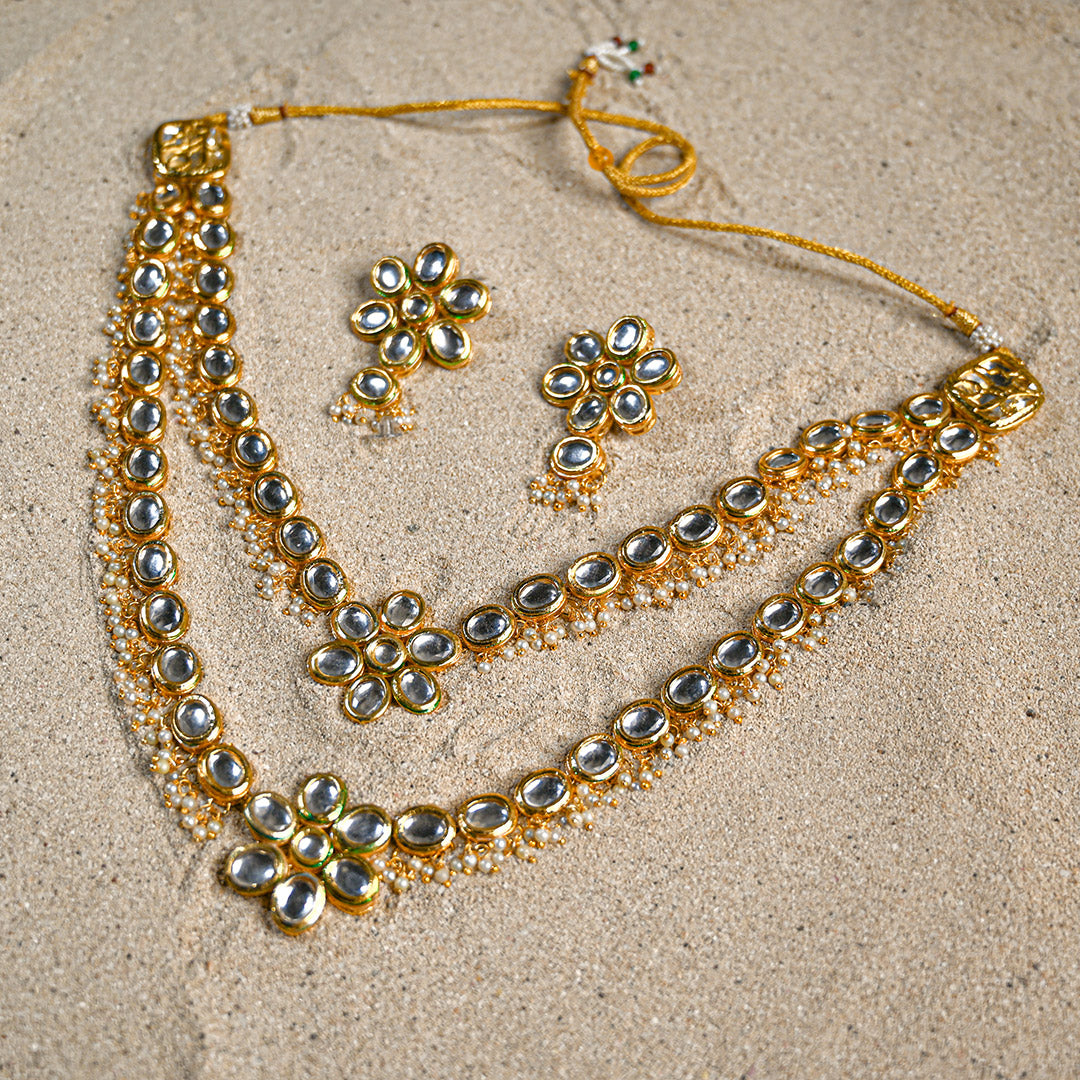 Kundan Gold Mala set
