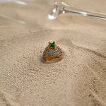 Green Diva Ring