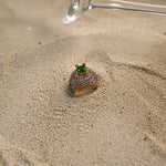 Green Diva Ring