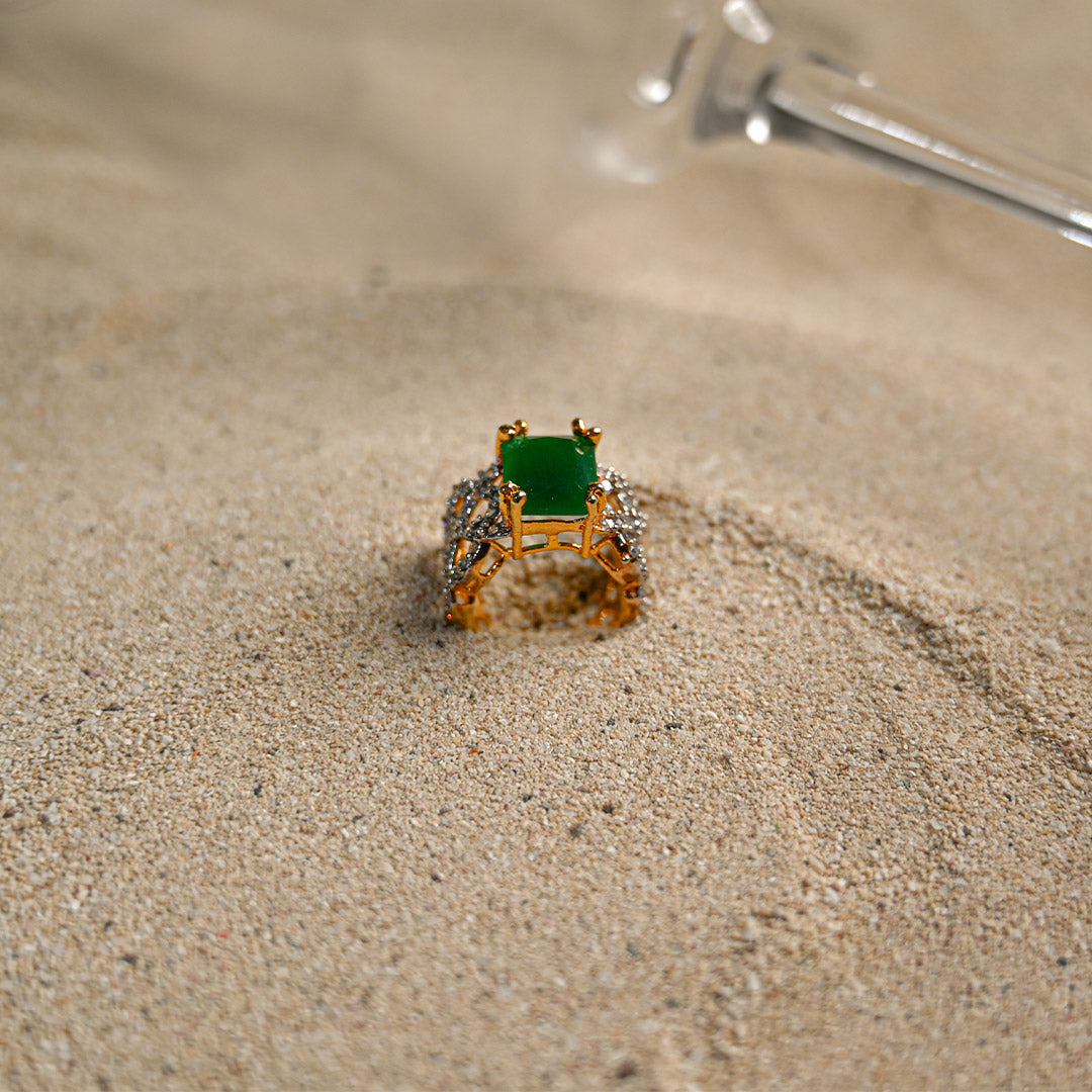 Emerald Vintage Ring