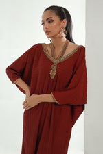 Burgendy Kaftan