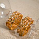 Champagne FloralBangles