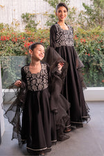 Elegant Black Kalidar Combo