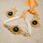 Egyptian Black Stone choker set