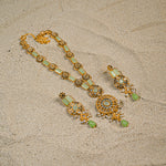 Grape Green Mala set