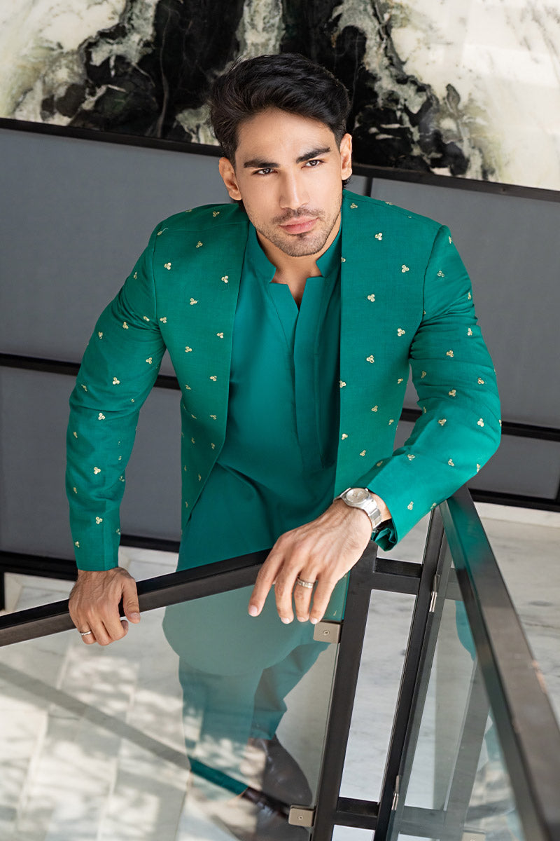 Jade Green Prince coat