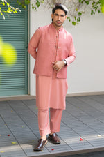 Almond Embroidered Waistcoat