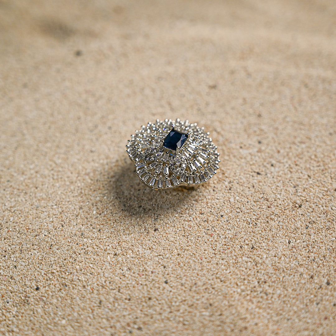 Blue Saphire Stone Ring