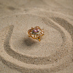 ُTea Pink Crystal Ring
