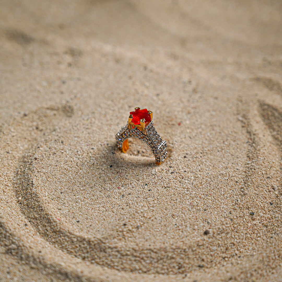 Red Stone Elite Ring