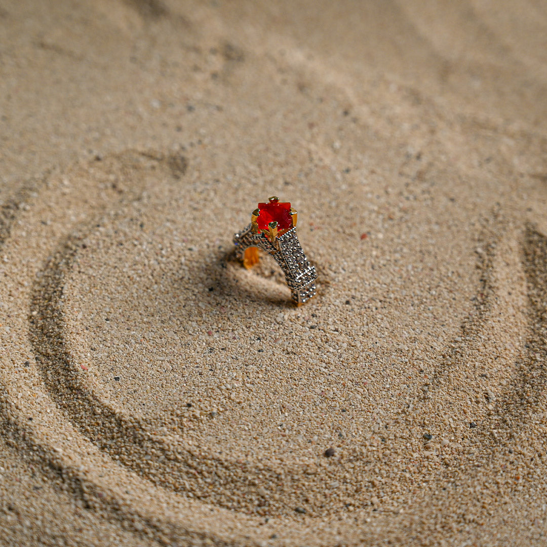 Red Stone Elite Ring
