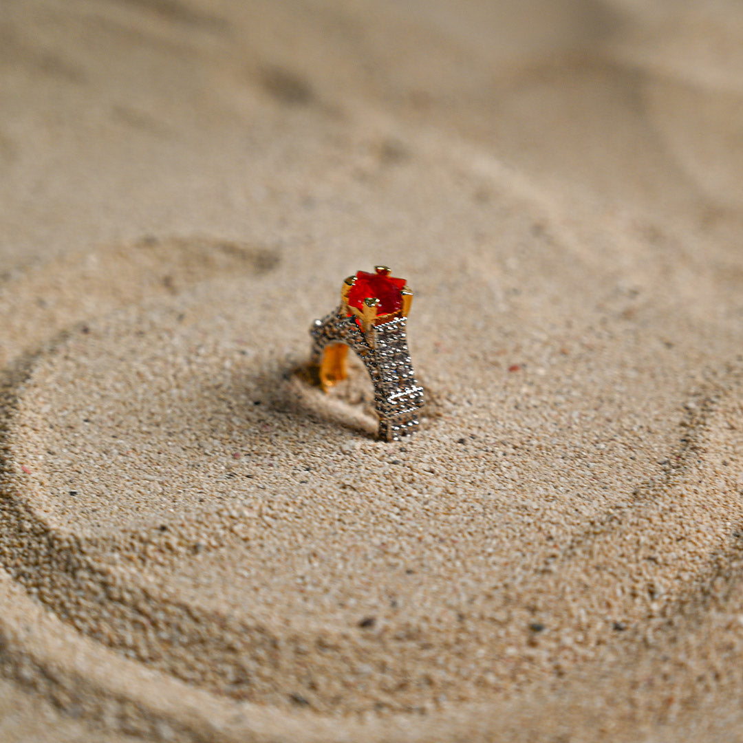 Red Stone Elite Ring