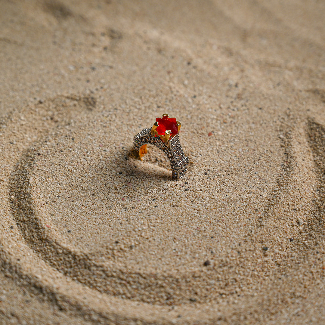Red Stone Elite Ring