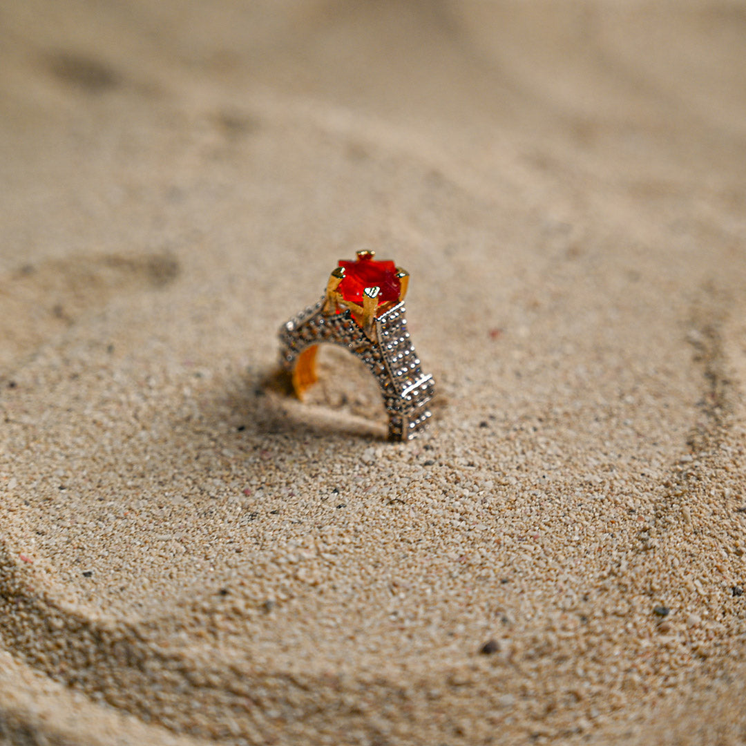 Red Stone Elite Ring