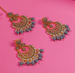 Grey Chand bali ET set