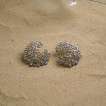 Chic Silver Pink Earrings