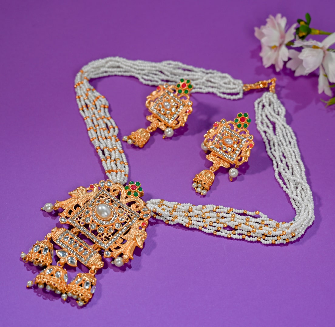 Indian Jaipuri Pearl Mala