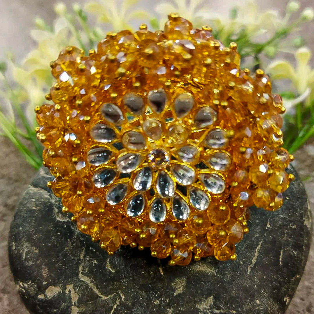 Gold Gajra Ring