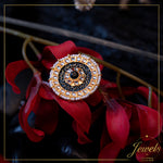 Black Rose Meena Ring