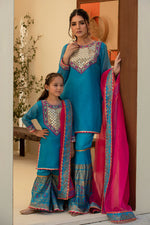 Fuscia Blue Combo