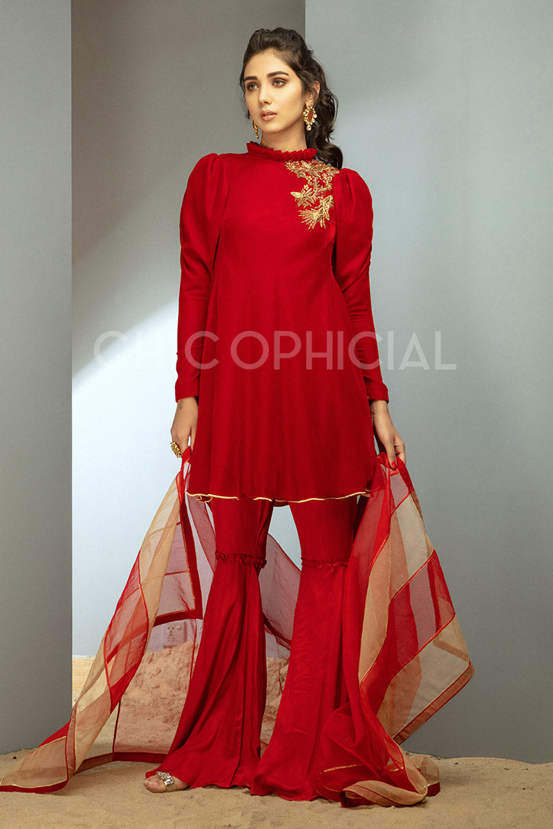 Ravishing Ruby Peplum