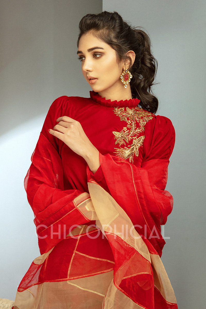 Ravishing Ruby Peplum
