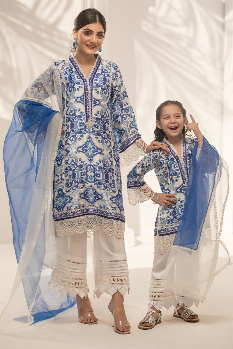 Oriental Blossom Mother Daughter Combo