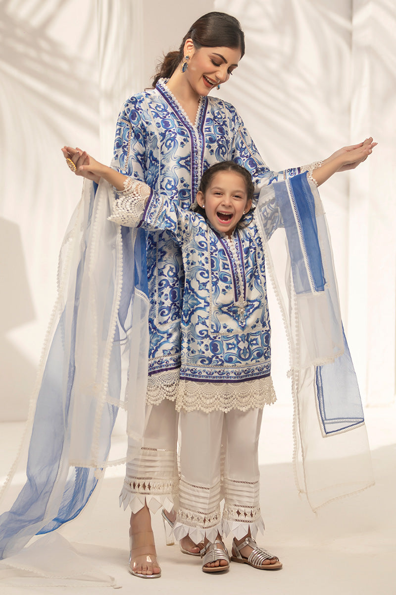 Oriental Blossom Mother Daughter Combo