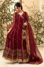 Lux Burgendy Kalidar Angrakha