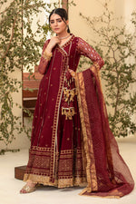 Lux Burgendy Kalidar Angrakha