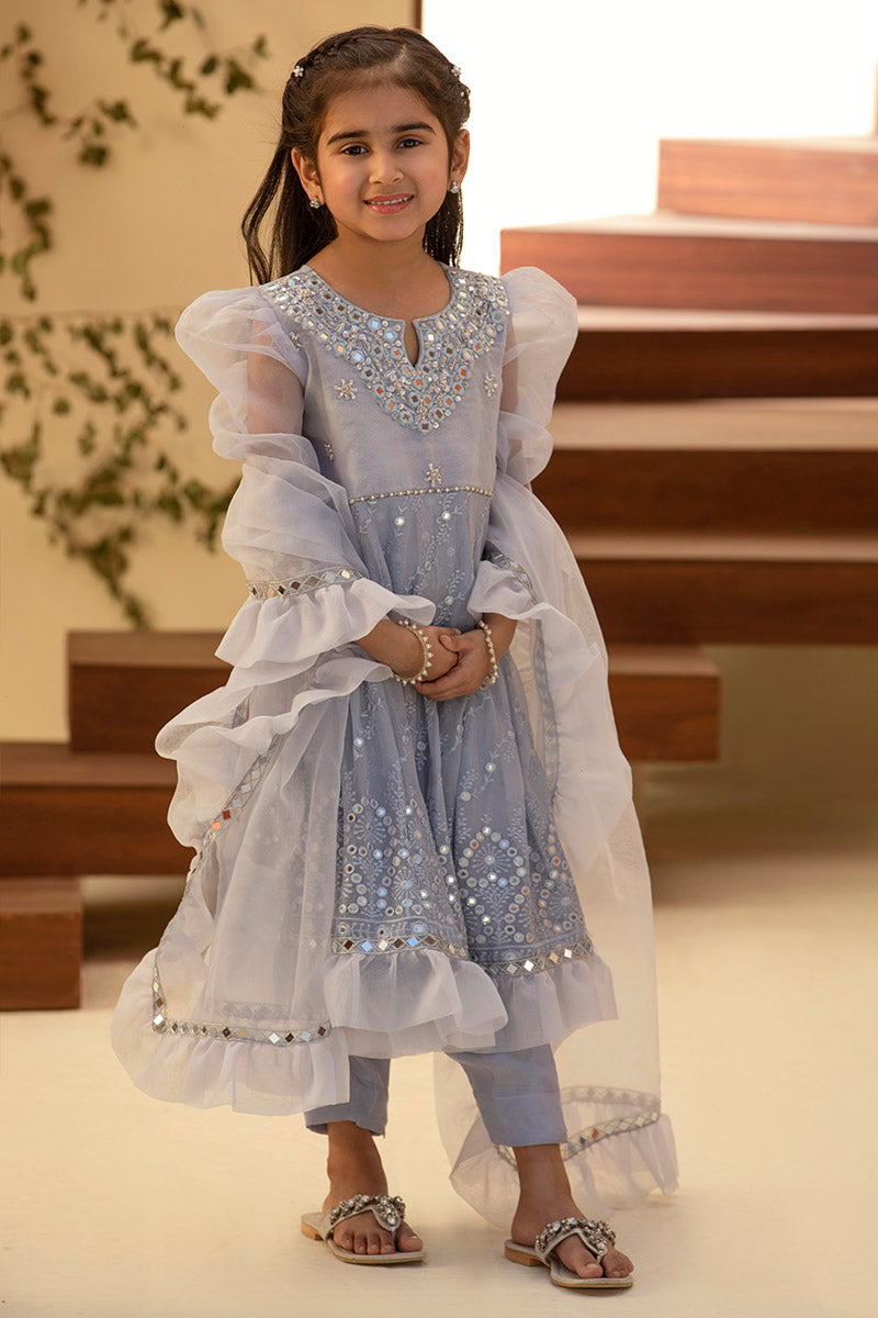 Blue Frill Pishwas kids