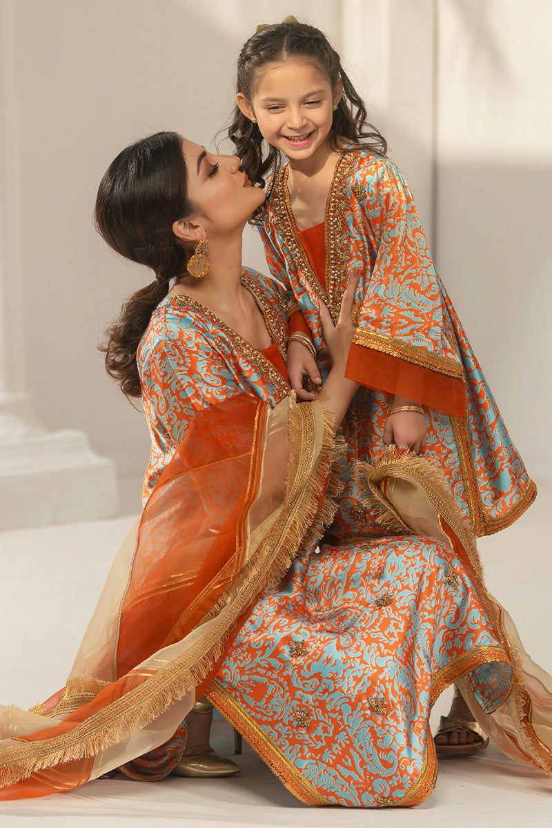 Tangerine Mother Daughter Combo