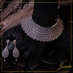 Pigeon Pink AD zircon choker set
