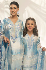 Cloud Blue Mother Daughter Combo