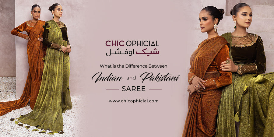 What is the Difference Between Indian and Pakistani Saree?