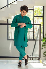 Jade Green prince coat kids