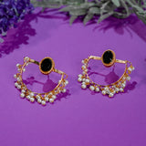 Black Stone Chand Bali