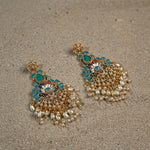 champagne Turquoise earrings
