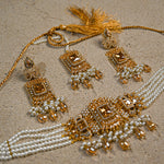 Champagne Gold Choker Set