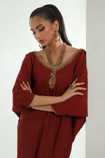 Burgendy Kaftan