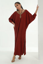 Burgendy Kaftan