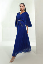 Blue Cape Maxi