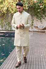 Lime Gold Sherwani
