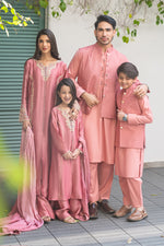 Almond Embroidered Waistcoat combo