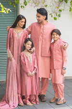 Almond Embroidered Waistcoat combo