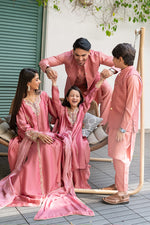 Almond Embroidered Waistcoat combo